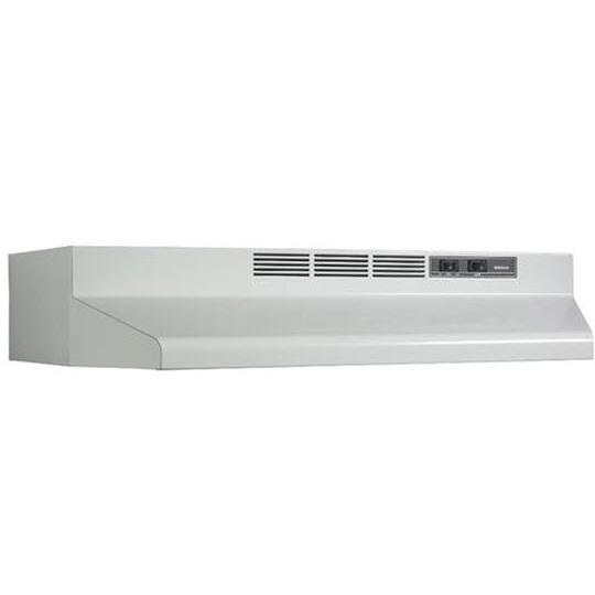  Broan 24-inch Economy Under Cabinet Range Hood BU224WH IMAGE 1