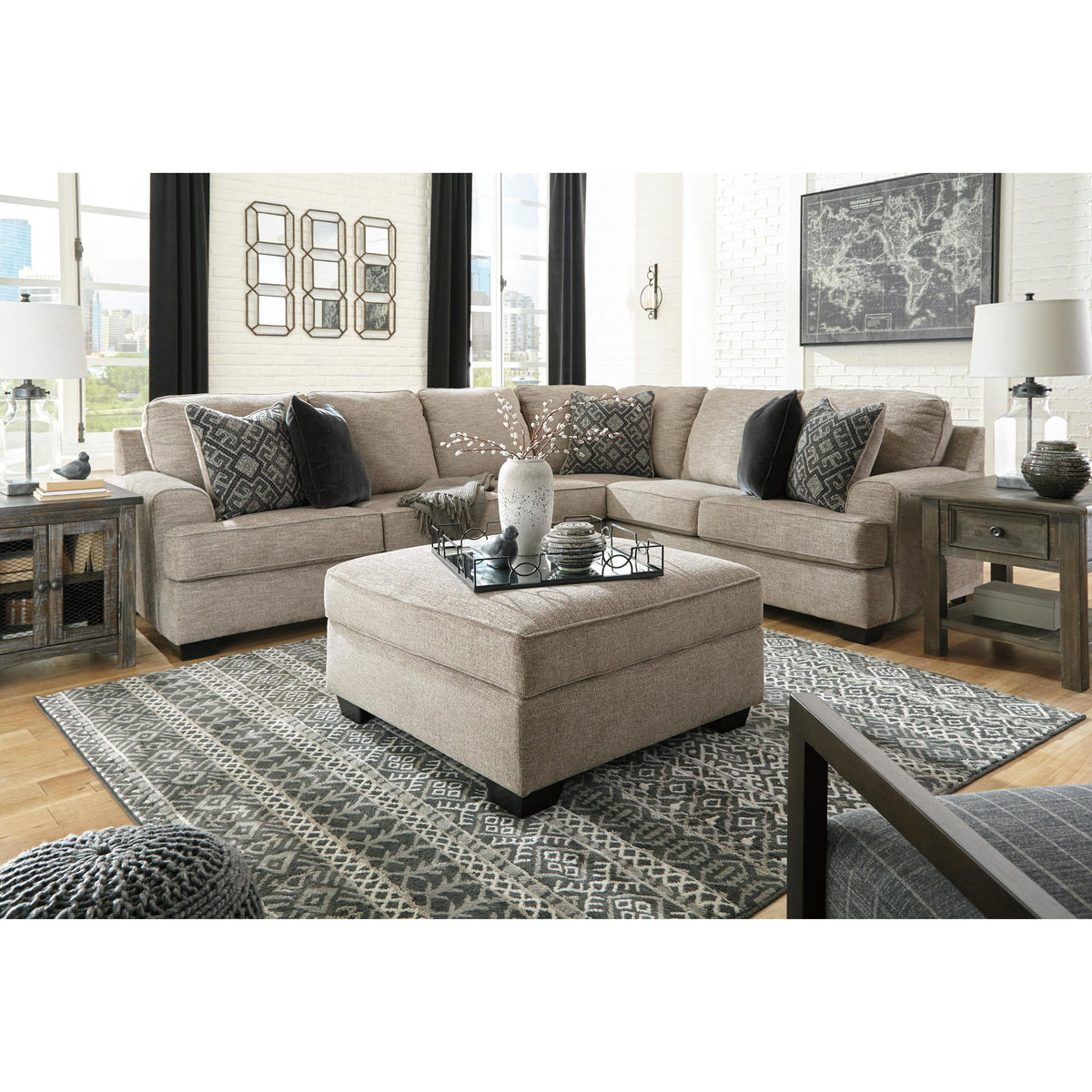  Signature Design by Ashley Bovarian Fabric Storage Ottoman 5610311 IMAGE 10