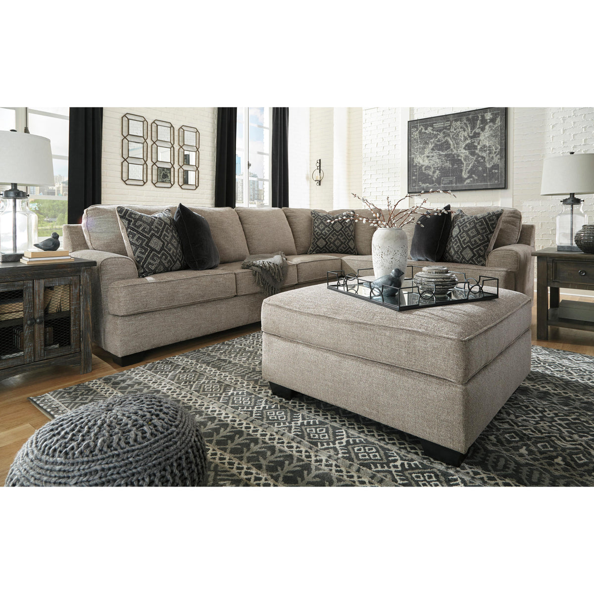  Signature Design by Ashley Bovarian Fabric Storage Ottoman 5610311 IMAGE 6
