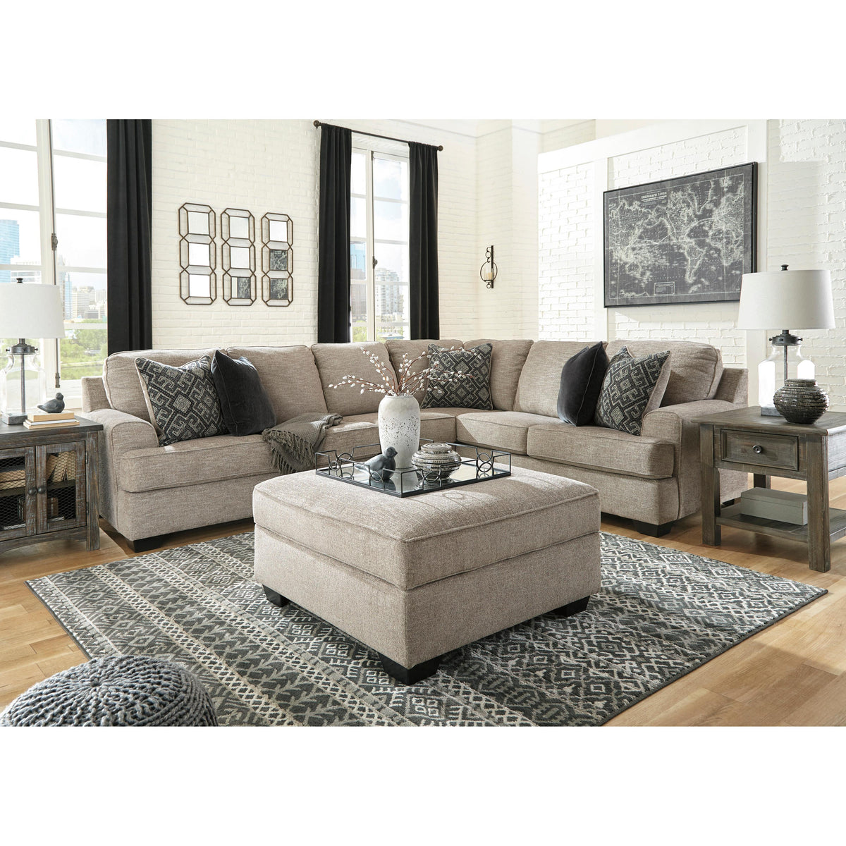  Signature Design by Ashley Bovarian Fabric Storage Ottoman 5610311 IMAGE 9