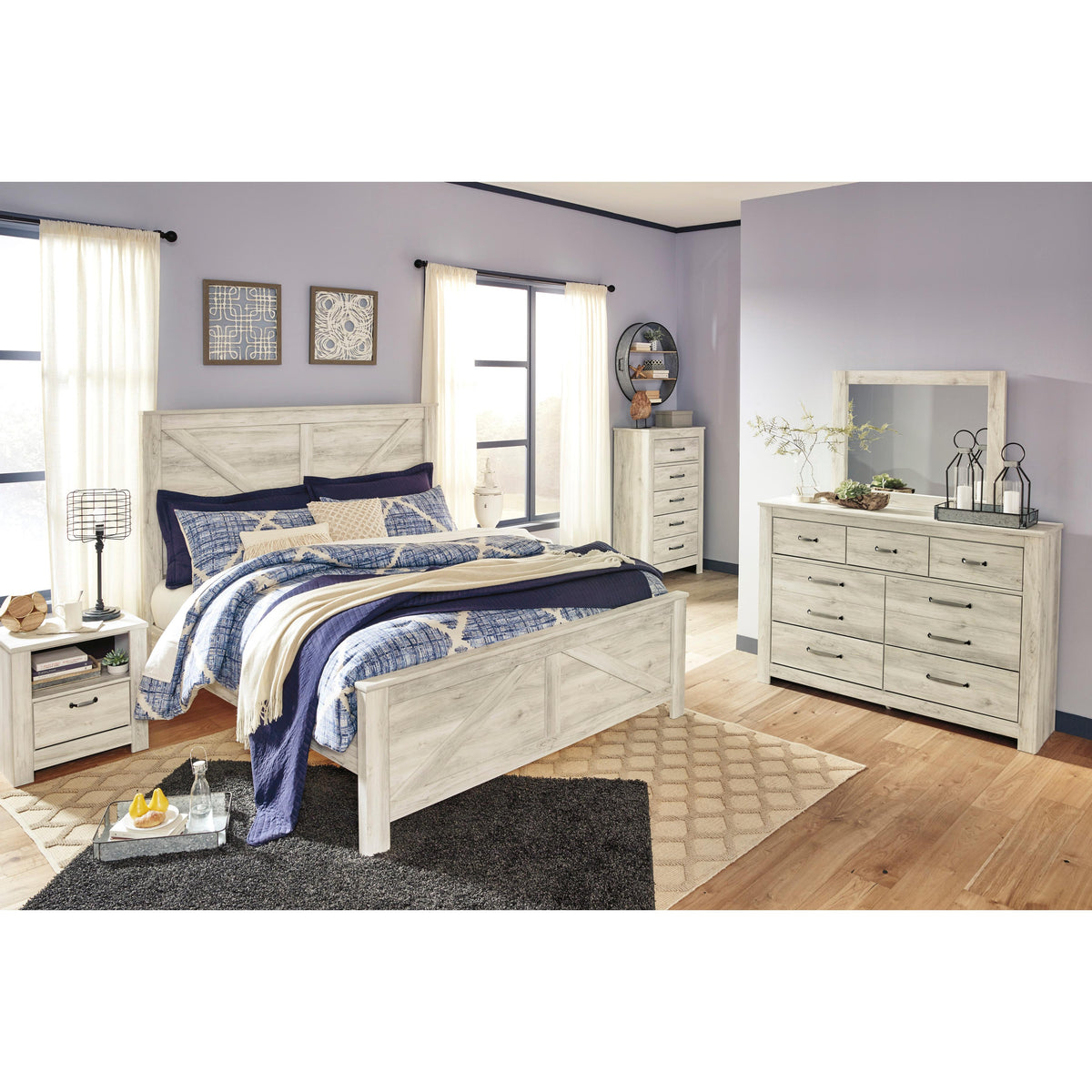  Signature Design by Ashley Bellaby King Panel Bed B331-158/B331-156/B331-197 IMAGE 3