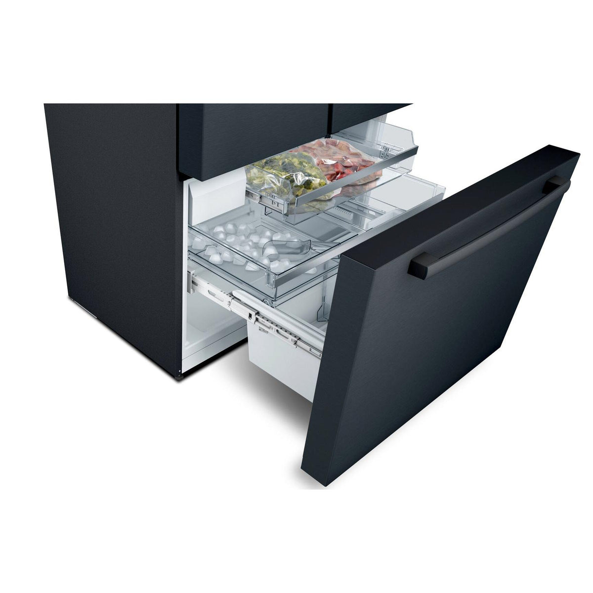  Bosch 36-inch, 21 cu.ft. Counter-Depth French 3-Door Refrigerator with VitaFreshPro™ Drawer B36CT80SNB IMAGE 4