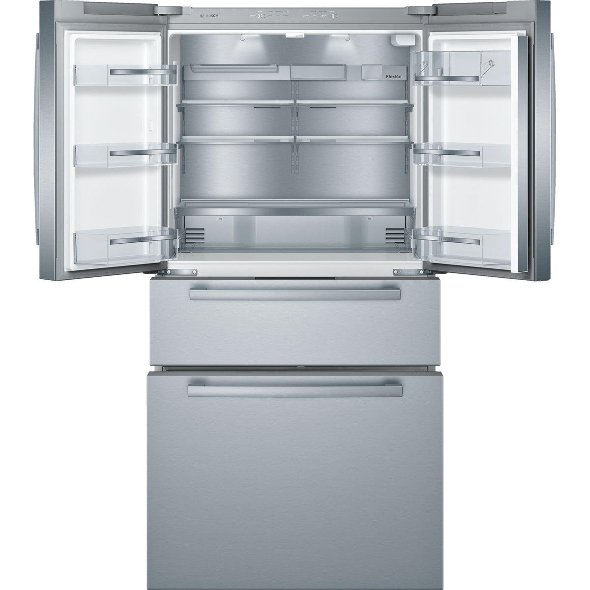  Bosch 36-inch, 21 cu.ft. Counter-Depth French 4-Door Refrigerator with VitaFreshPro™ Drawer B36CL80SNS IMAGE 11