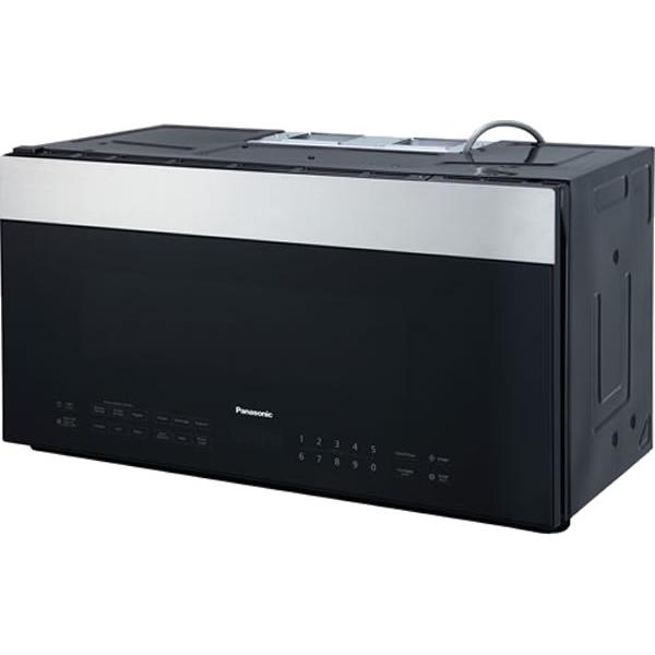  Panasonic 30-inch, 1.9 cu.ft. Over-the-Range Microwave Oven with Genius Sensor Cooking NN-SG158S IMAGE 2