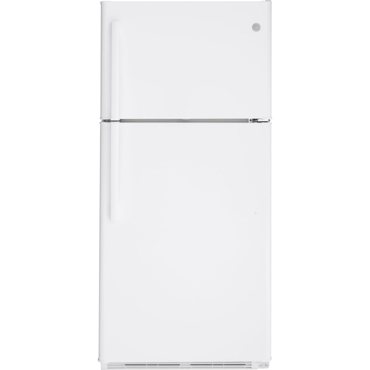  GE 30-inch 18 cu. ft. Top Freezer Refrigerator GTS18FTLKWW IMAGE 1