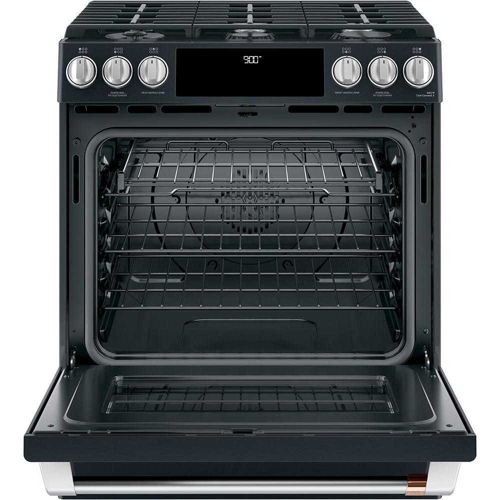  Café 30-inch Slide-In Dual Fuel Range with Warming Drawer CC2S900P3MD1 IMAGE 3