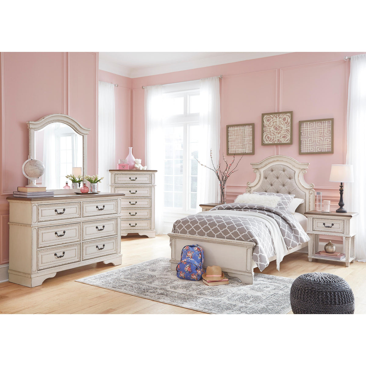  Signature Design by Ashley Realyn B743B13 Twin Panel Bed IMAGE 9
