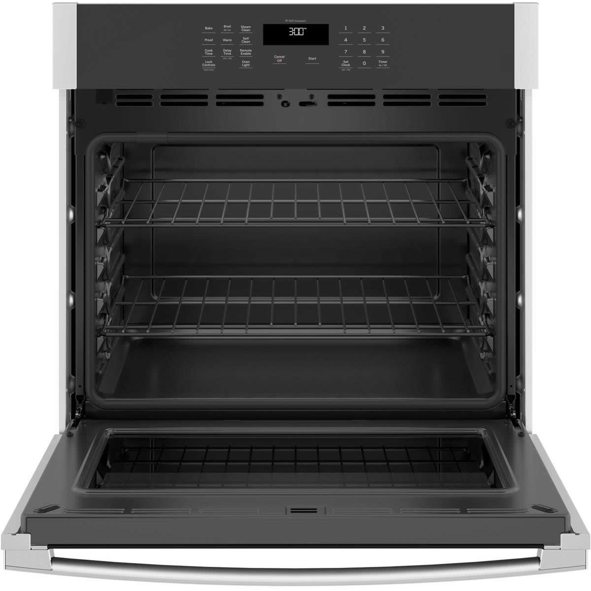 GE 30-inch, 5 cu. ft. Built-in Single Wall Oven JTS3000SNSS IMAGE 2