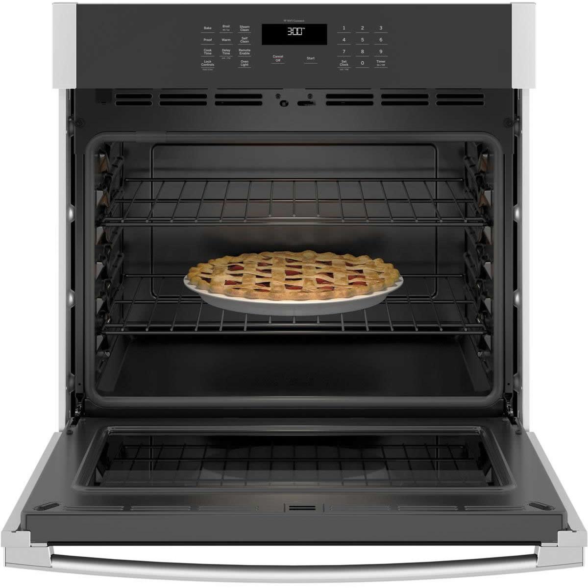  GE 30-inch, 5 cu. ft. Built-in Single Wall Oven JTS3000SNSS IMAGE 4