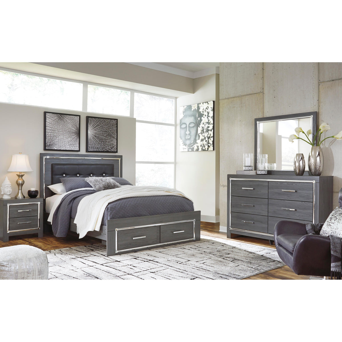  Signature Design by Ashley Lodanna Dresser Mirror B214-36 IMAGE 10