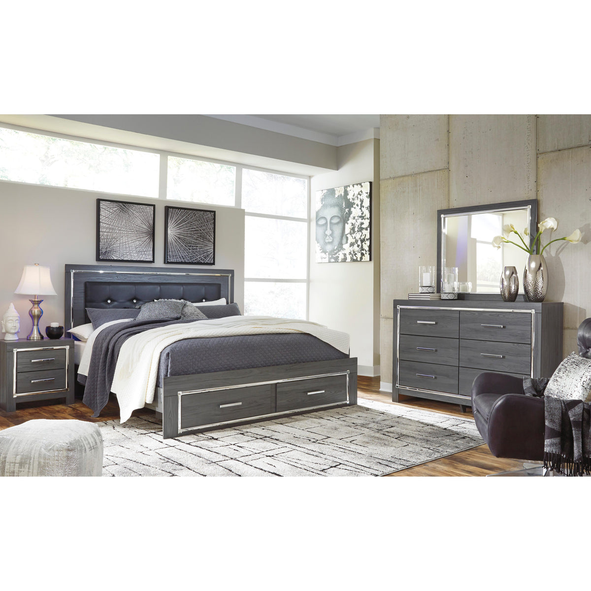  Signature Design by Ashley Lodanna Dresser Mirror B214-36 IMAGE 12