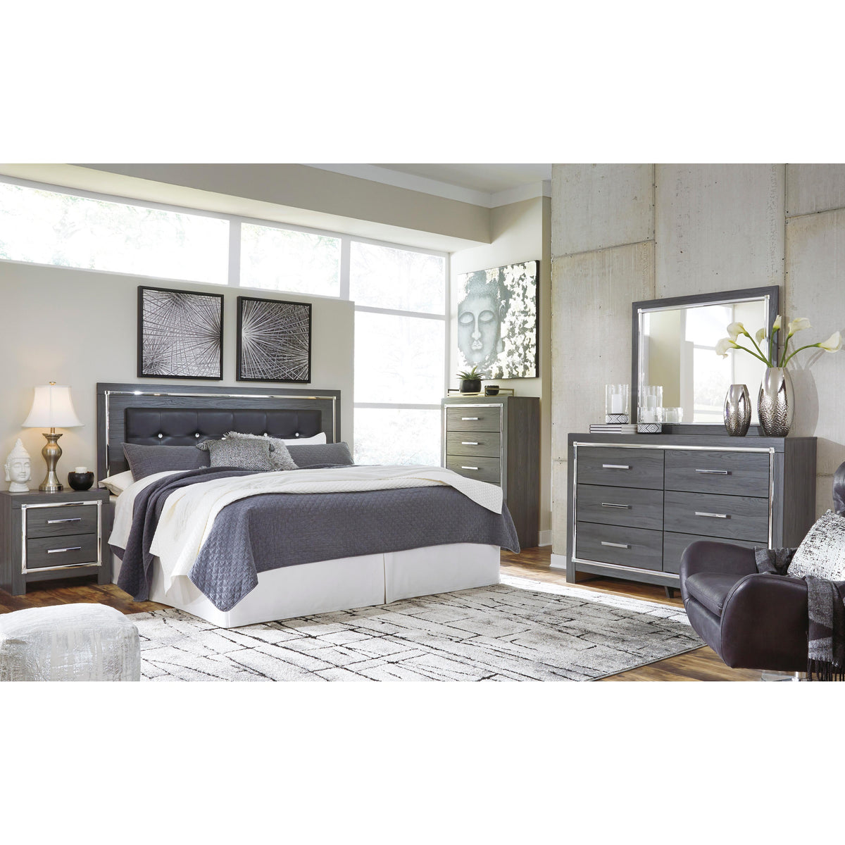  Signature Design by Ashley Lodanna Dresser Mirror B214-36 IMAGE 9