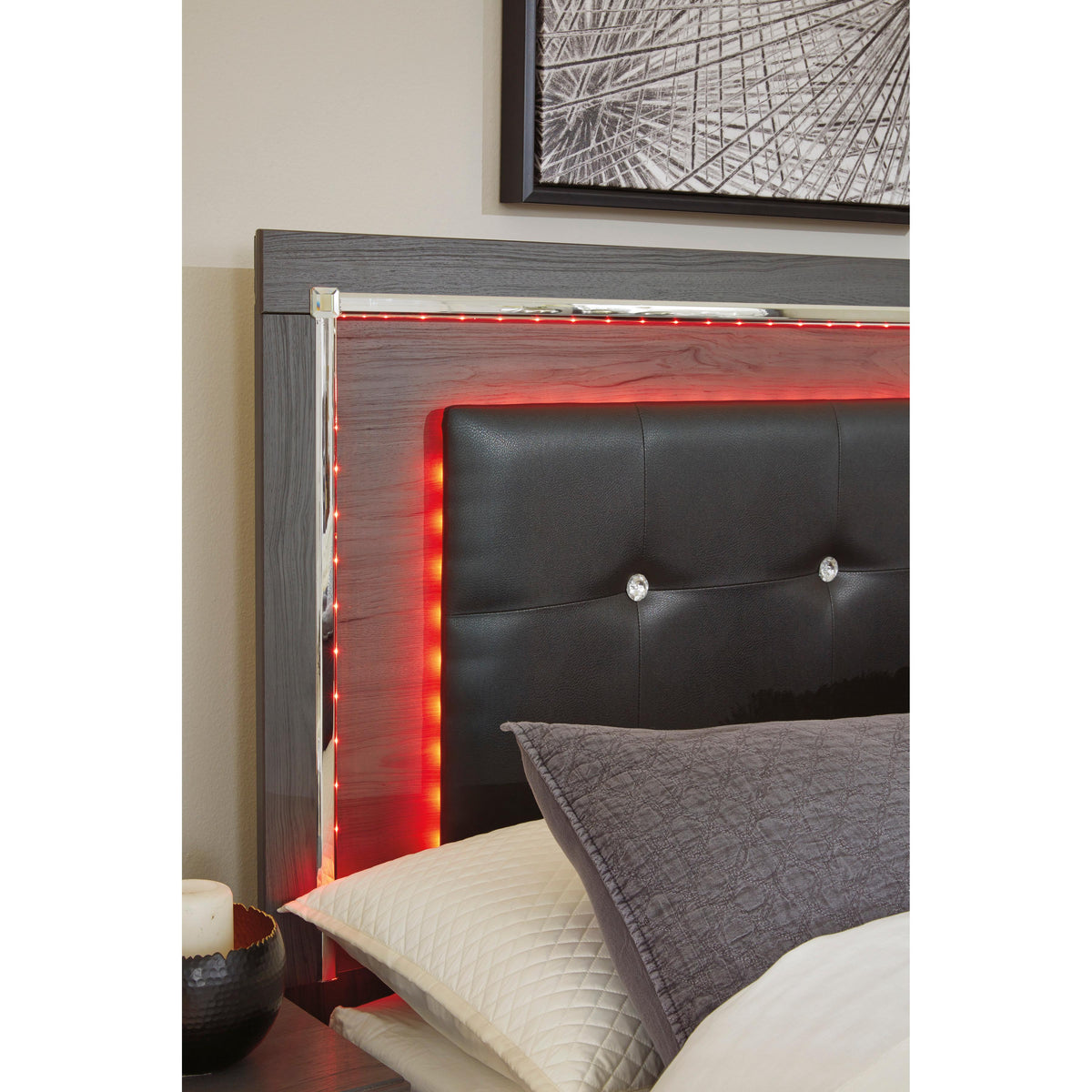  Signature Design by Ashley Lodanna Queen Panel Bed with Storage B214-57/B214-54S/B214-96 IMAGE 4