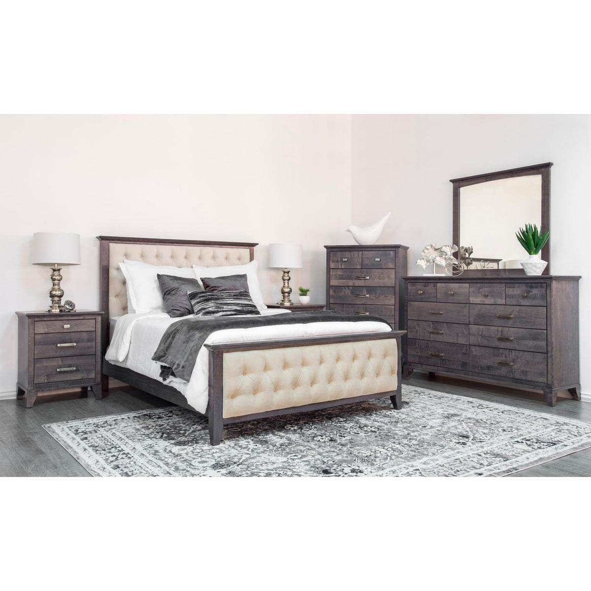  Mako Solid Wood Furniture Acer M-5800-2.5-23 Nightstand IMAGE 5