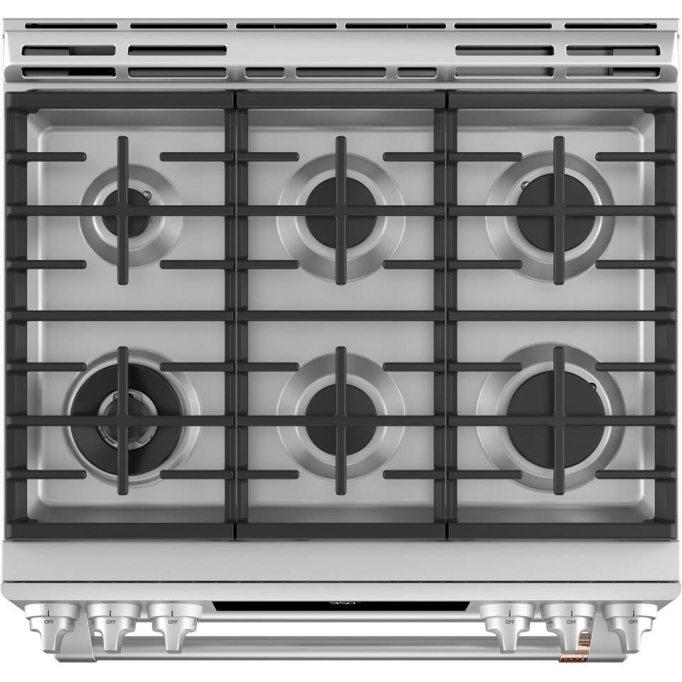  Café 30-inch Slide-In Dual-Fuel Range CC2S950P2MS1 IMAGE 4