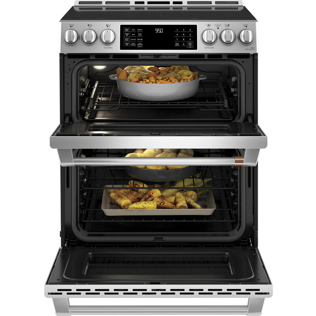  Café 30-inch Slide-in Induction Range with Convection Technology CCHS950P2MS1 IMAGE 3
