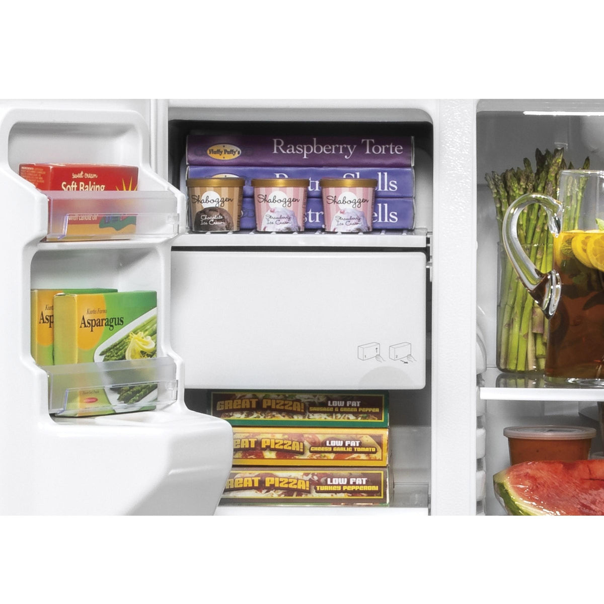  GE 36-inch, 21.8 cu.ft. Counter-Depth Side-by-Side Refrigerator with Water and Ice Dispensing System GZS22IMNES IMAGE 6