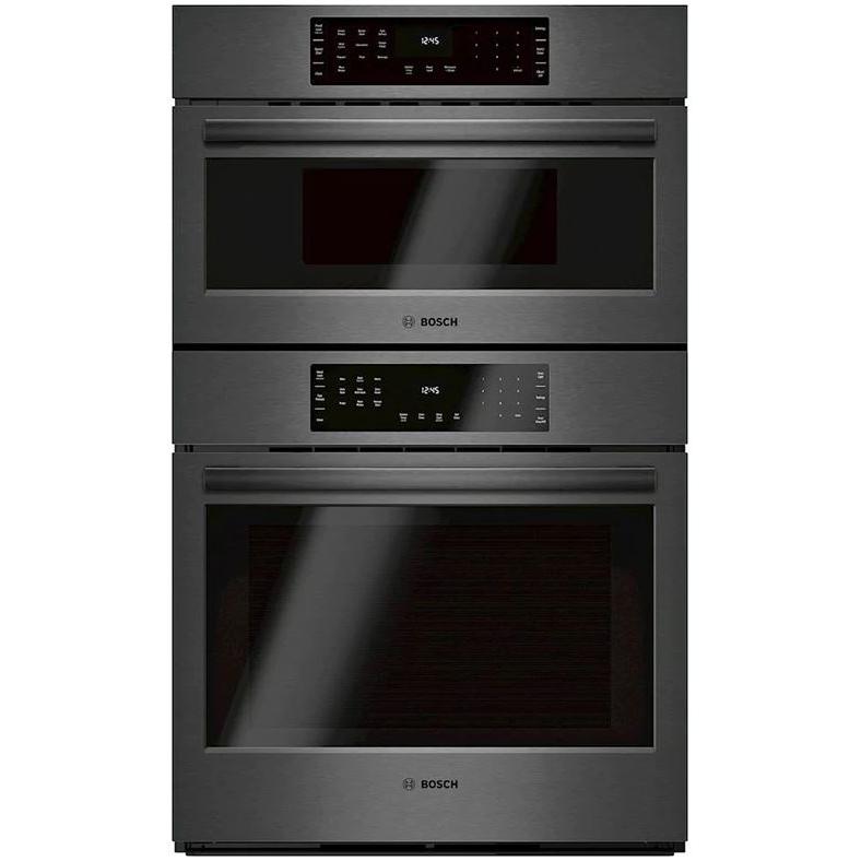  Bosch 30-inch, 6.2 cu. ft. Built-in Combination Wall Oven with SpeedChef™ Programs HBL8743UC IMAGE 1