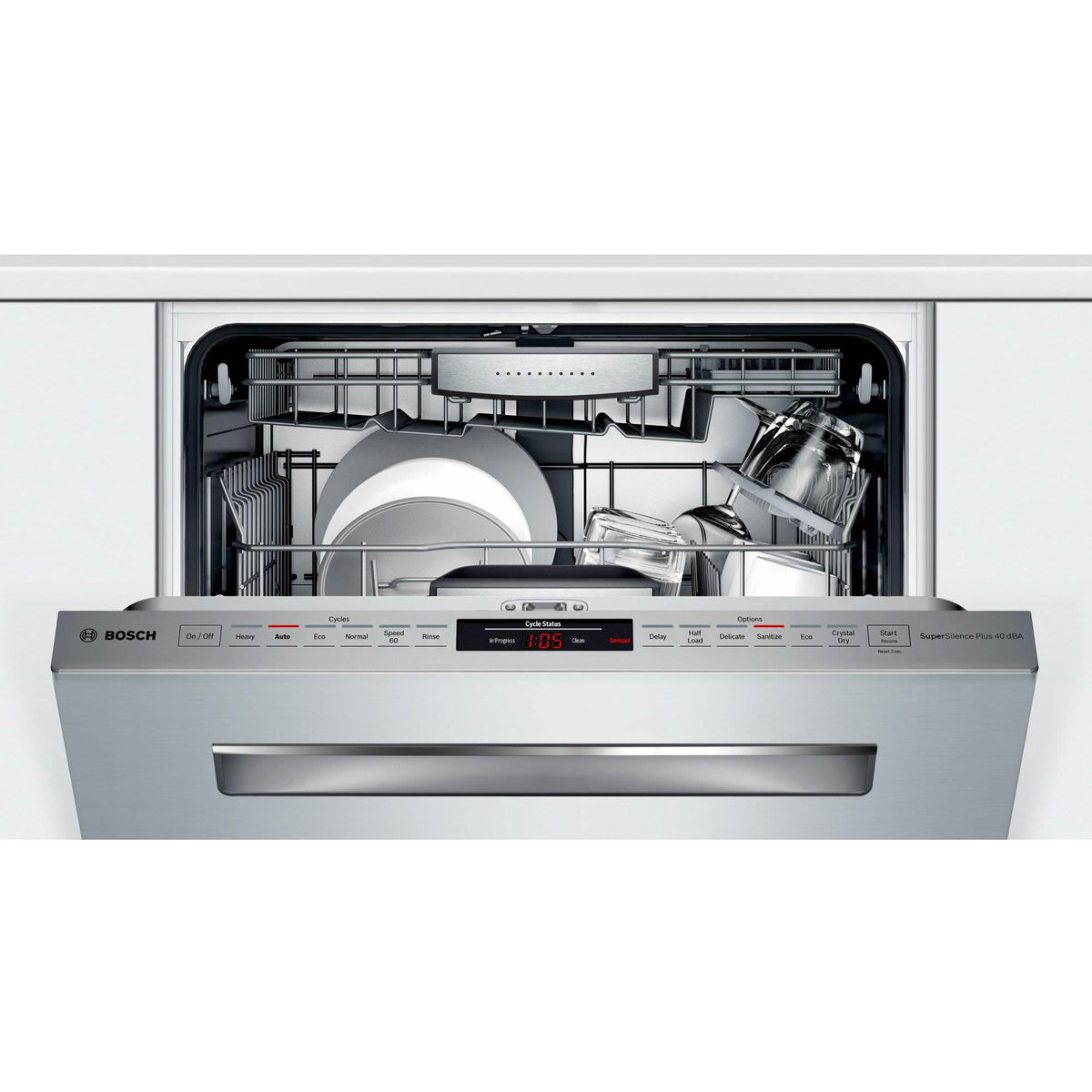  Bosch 24-inch Built-In Dishwasher with EasyGlide™ System SHPM88Z75N IMAGE 2