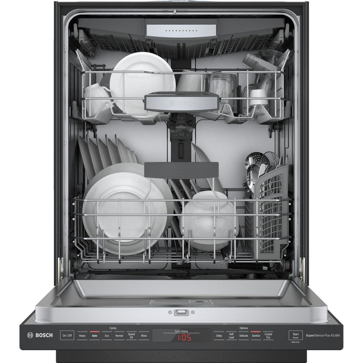  Bosch 24-inch Built-In Dishwasher with EasyGlide™ System SHPM78Z54N IMAGE 10