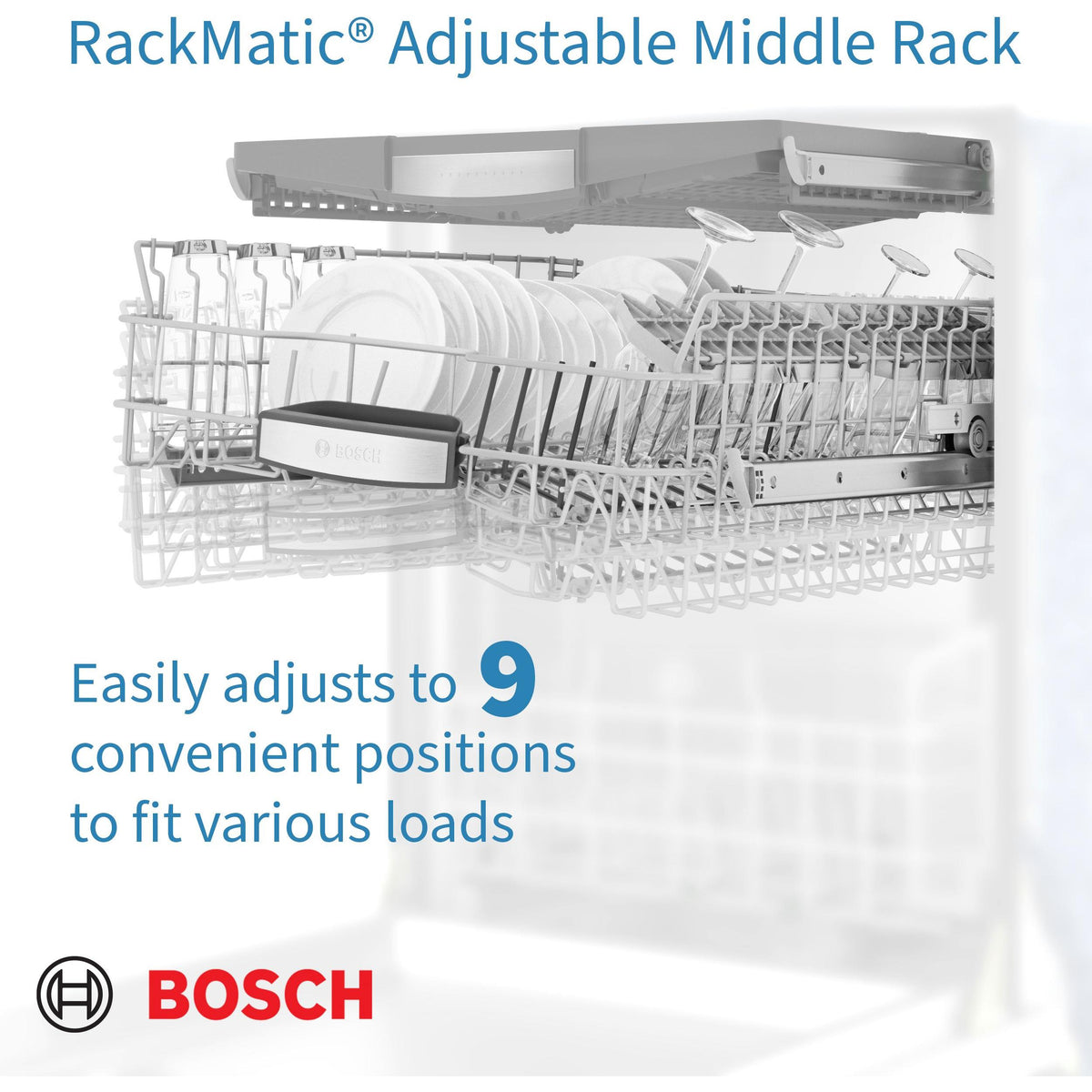  Bosch 24-inch Built-In Dishwasher with EasyGlide™ System SHPM78Z54N IMAGE 15