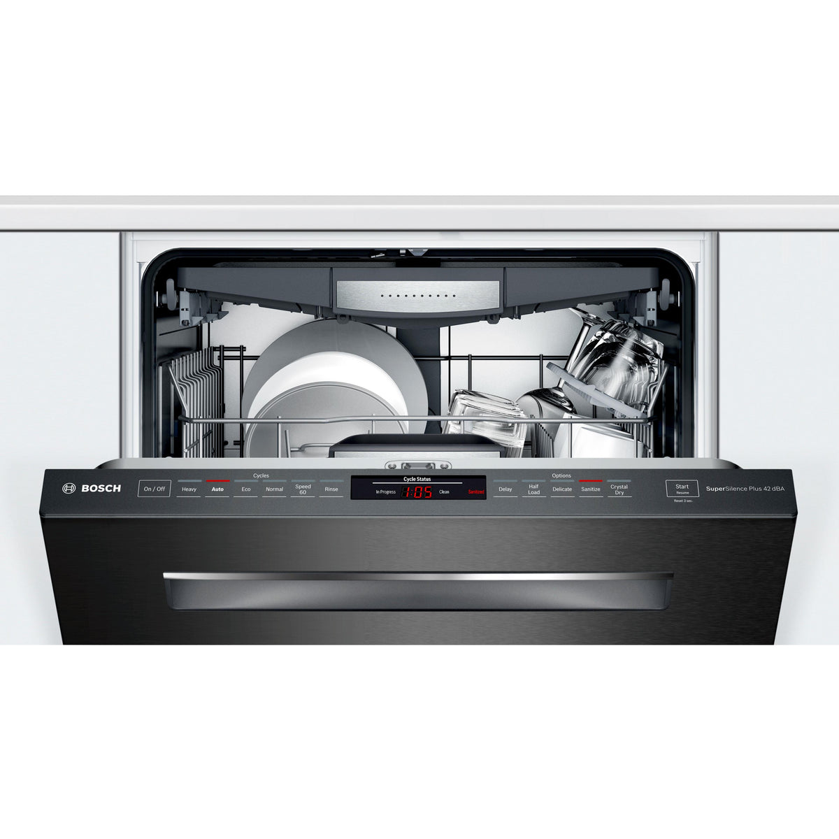  Bosch 24-inch Built-In Dishwasher with EasyGlide™ System SHPM78Z54N IMAGE 3
