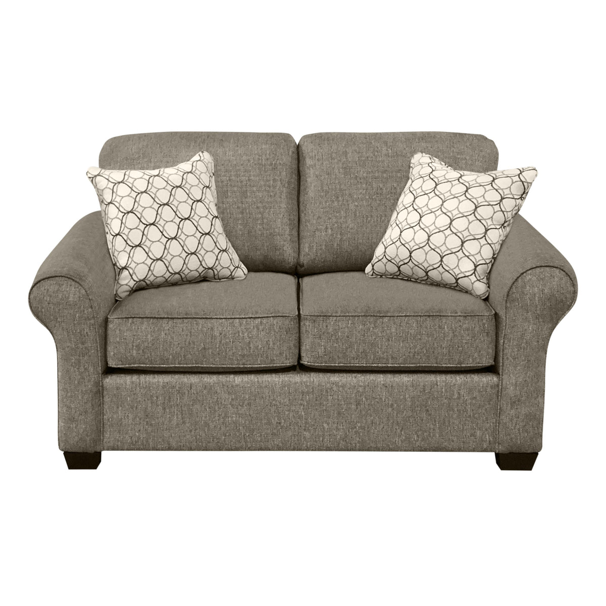  Elite Sofa Designs Valmont Stationary Fabric Loveseat Valmont Loveseat IMAGE 1