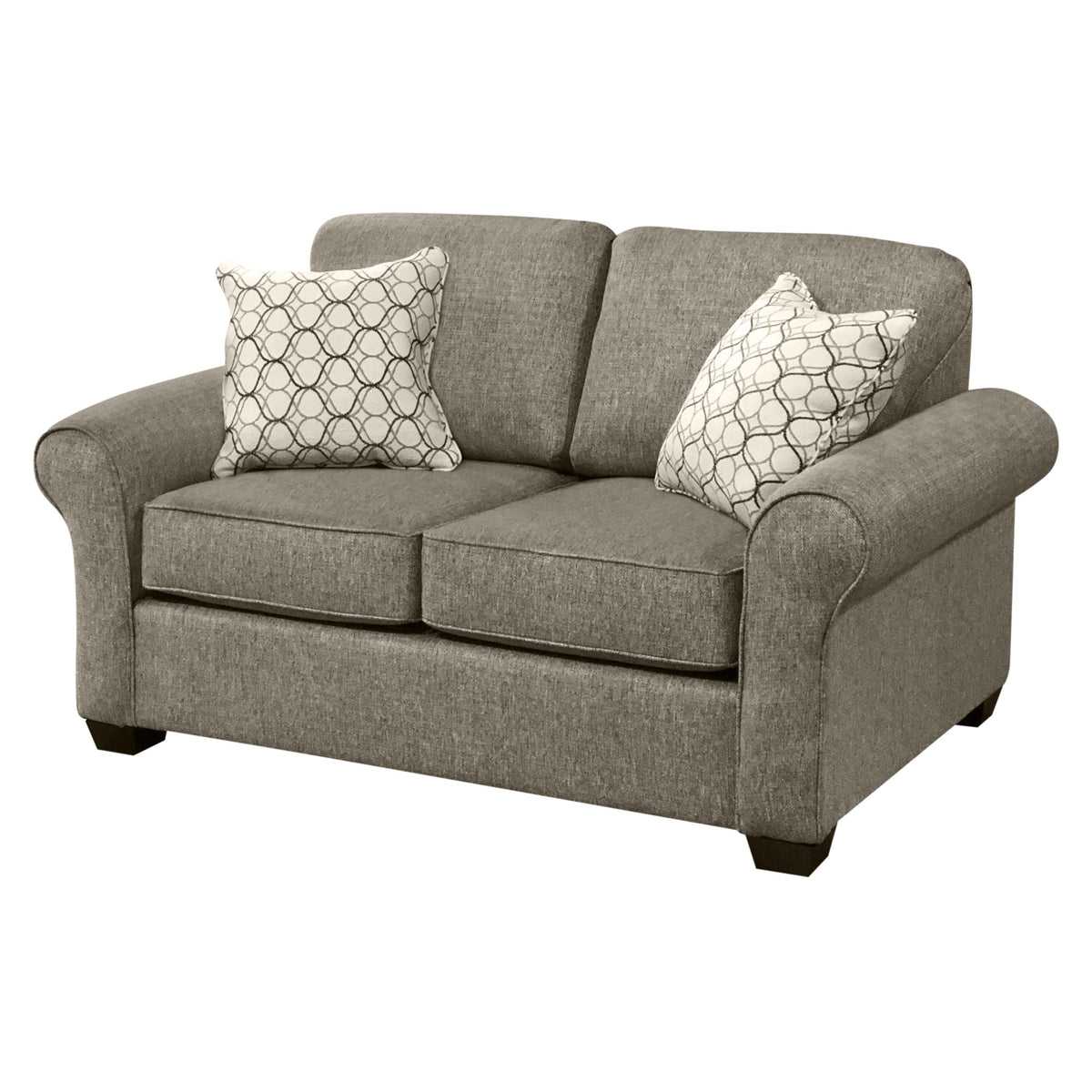  Elite Sofa Designs Valmont Stationary Fabric Loveseat Valmont Loveseat IMAGE 2