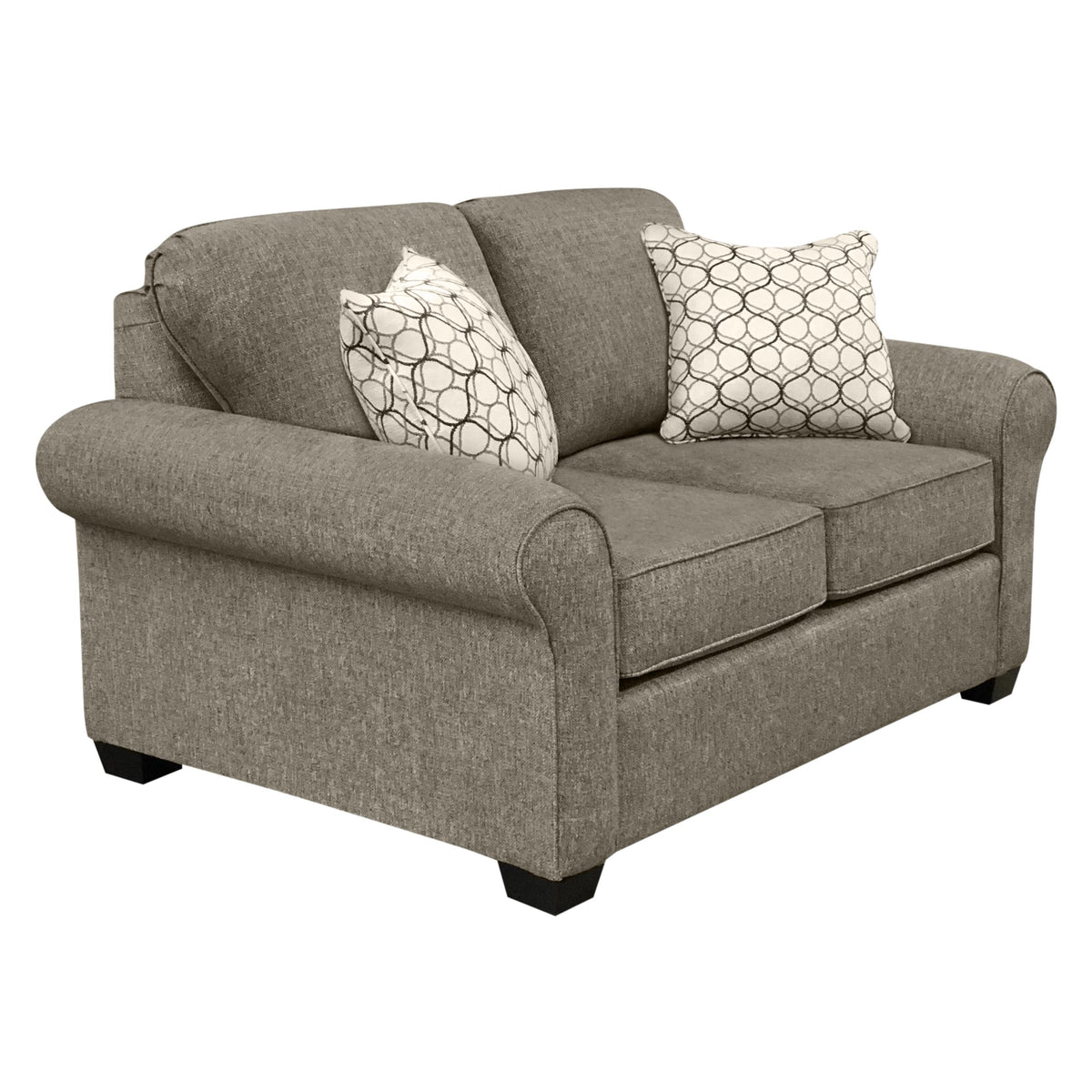  Elite Sofa Designs Valmont Stationary Fabric Loveseat Valmont Loveseat IMAGE 3