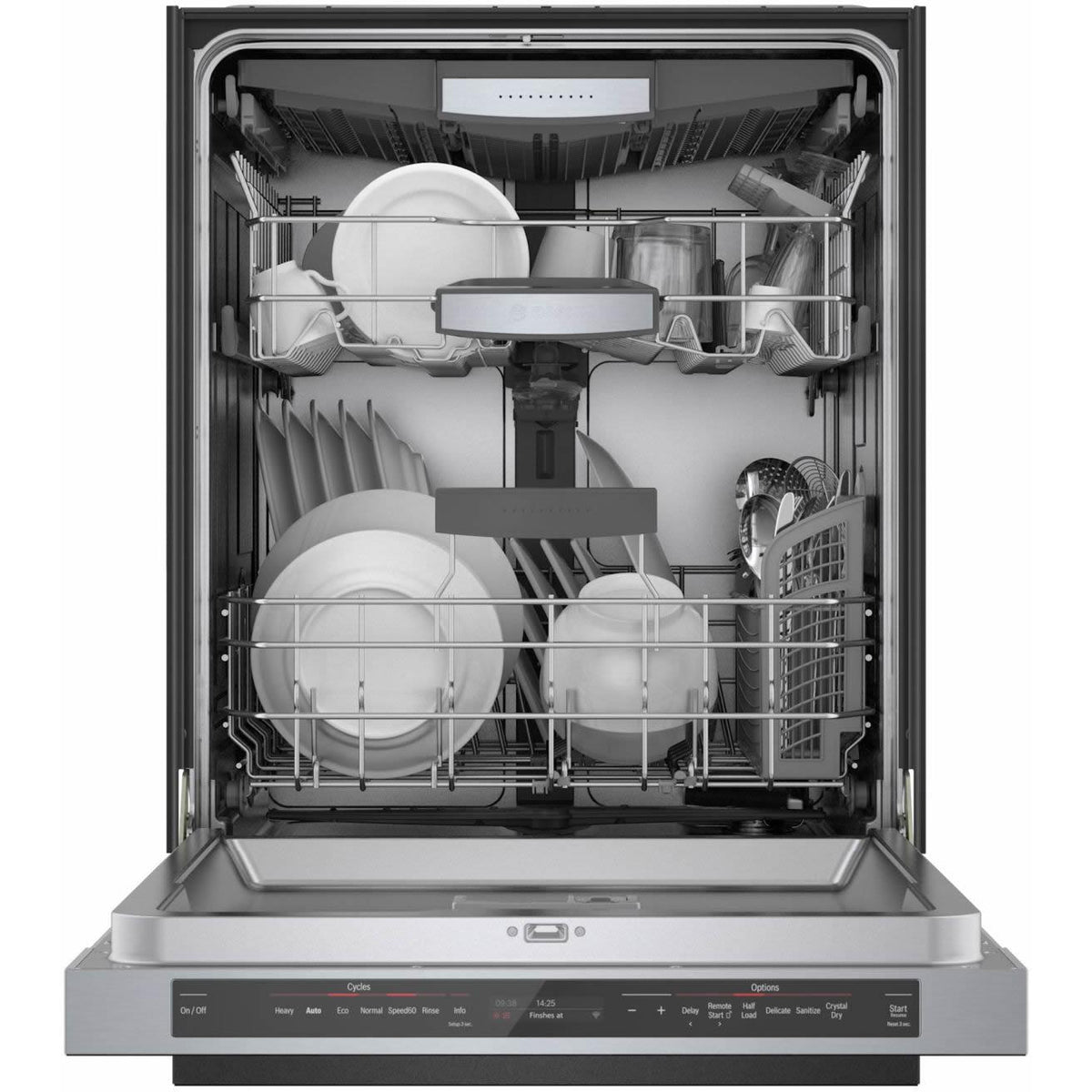 Bosch 24-inch Built-In Dishwasher with CrystalDry™ technology SHEM78ZH5N IMAGE 2