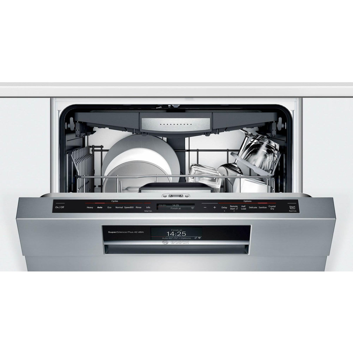  Bosch 24-inch Built-In Dishwasher with CrystalDry™ technology SHEM78ZH5N IMAGE 4