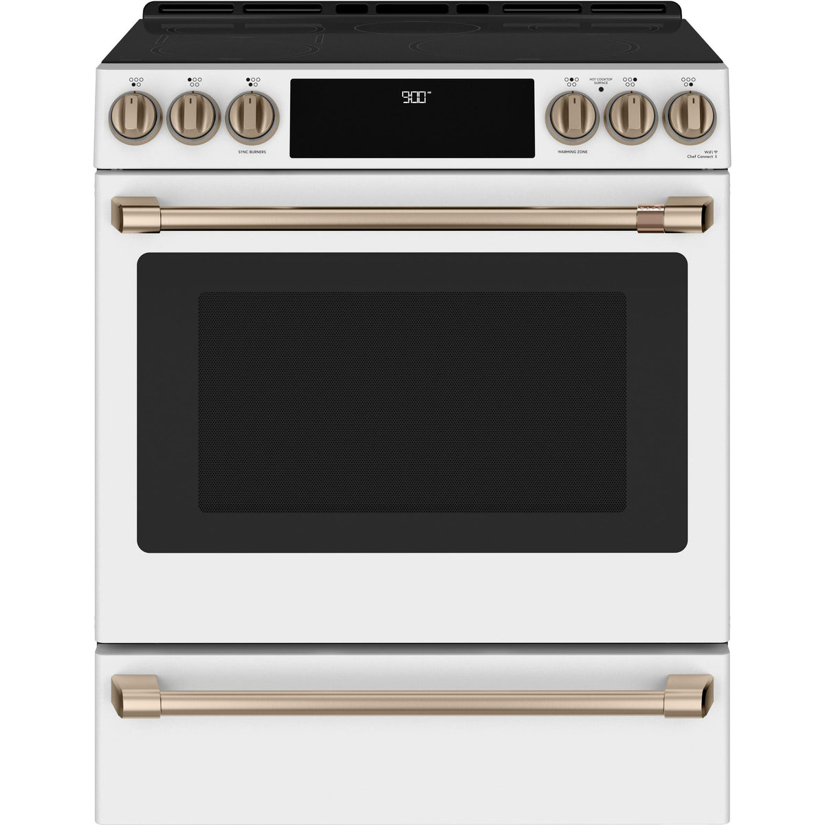  Café 30-inch Slide-in Induction Range with Warming Drawer CCHS900P4MW2 IMAGE 1