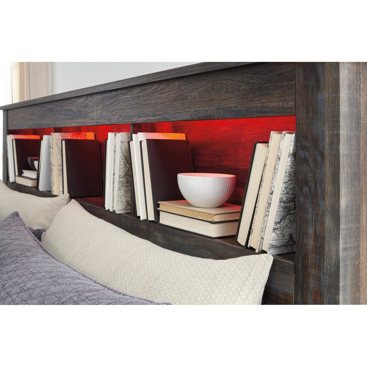  Signature Design by Ashley Drystan Queen Bookcase Bed B211-65/B211-54/B211-96 IMAGE 5