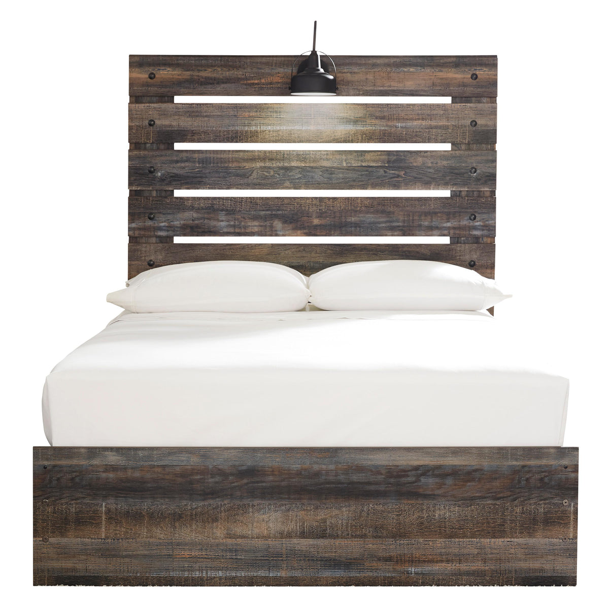  Signature Design by Ashley Drystan B211B9 Full Panel Bed with 2 Storage Drawers IMAGE 2