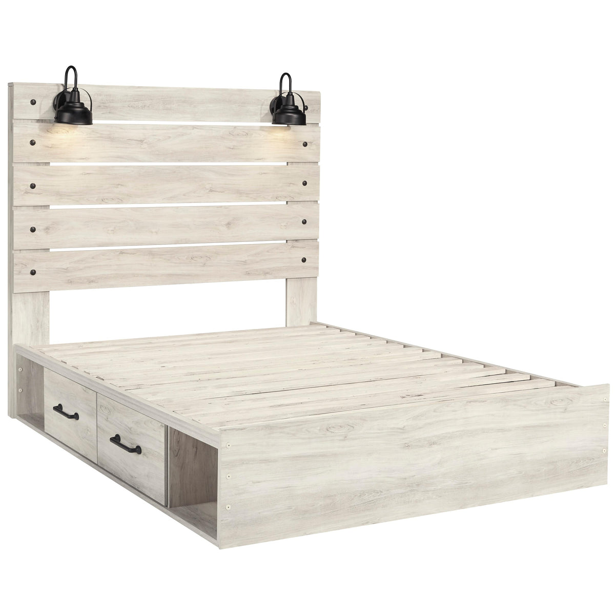  Signature Design by Ashley Cambeck Queen Panel Bed with Storage B192-57/B192-54/B192-60/B192-60/B100-13 IMAGE 2