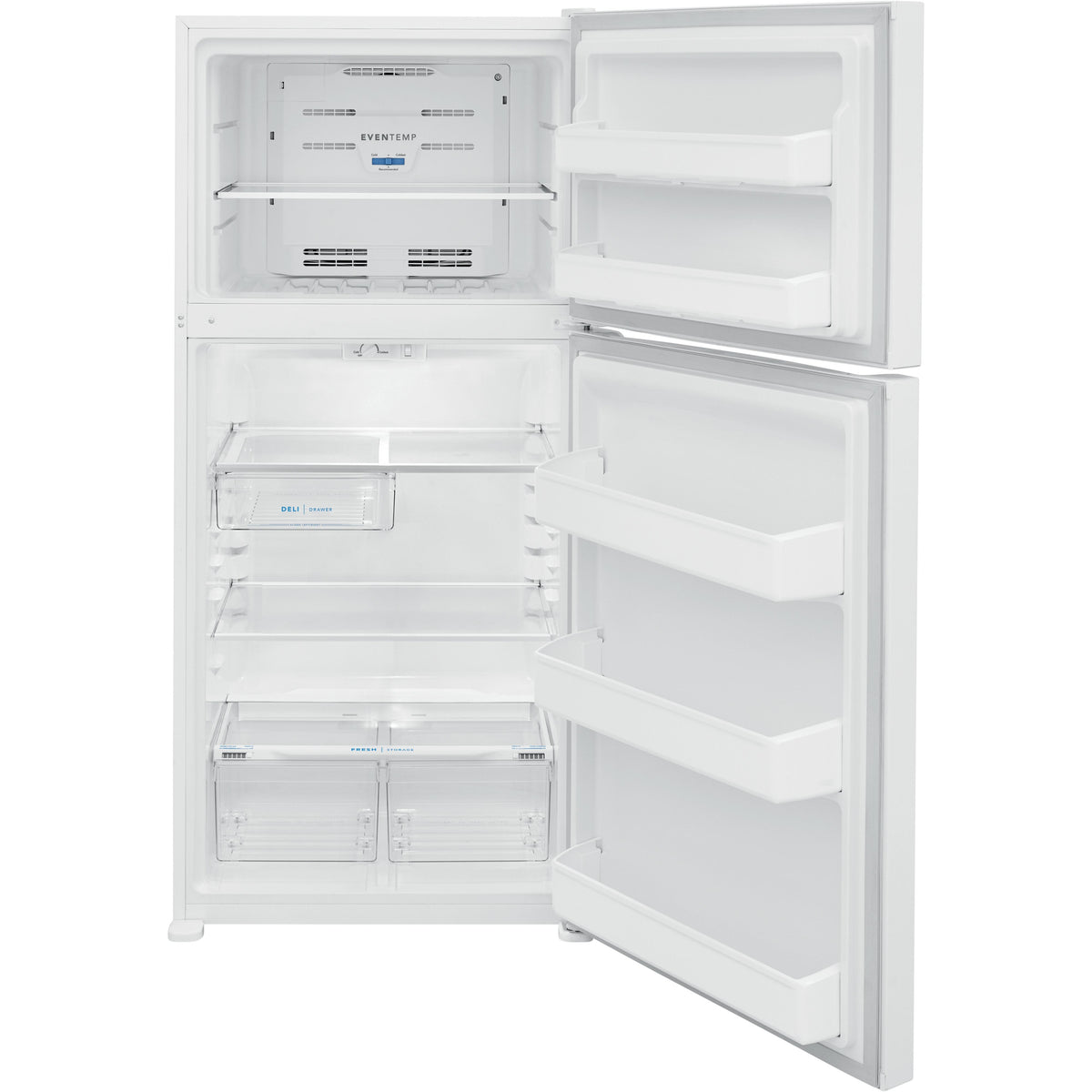  Frigidaire 30-inch, 18.3 cu. ft. Top Freezer Refrigerator FFHT1835VW IMAGE 2