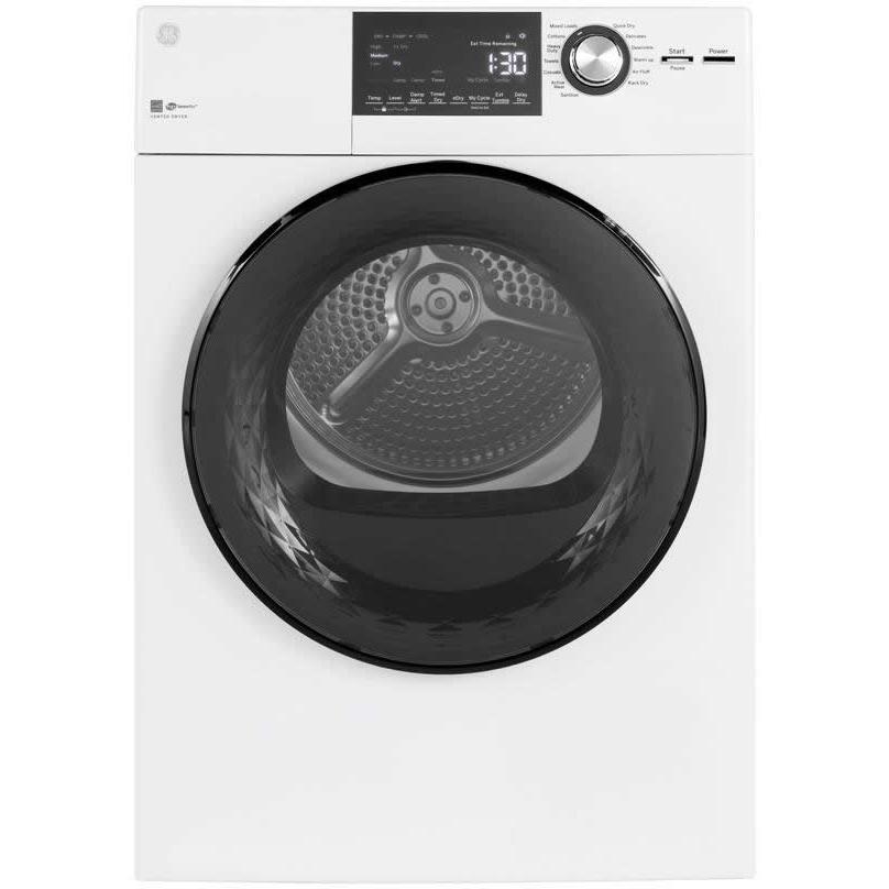  GE 4.1 cu. ft. Electric Dryer with Sensor Dry GFD14JSINWW IMAGE 1