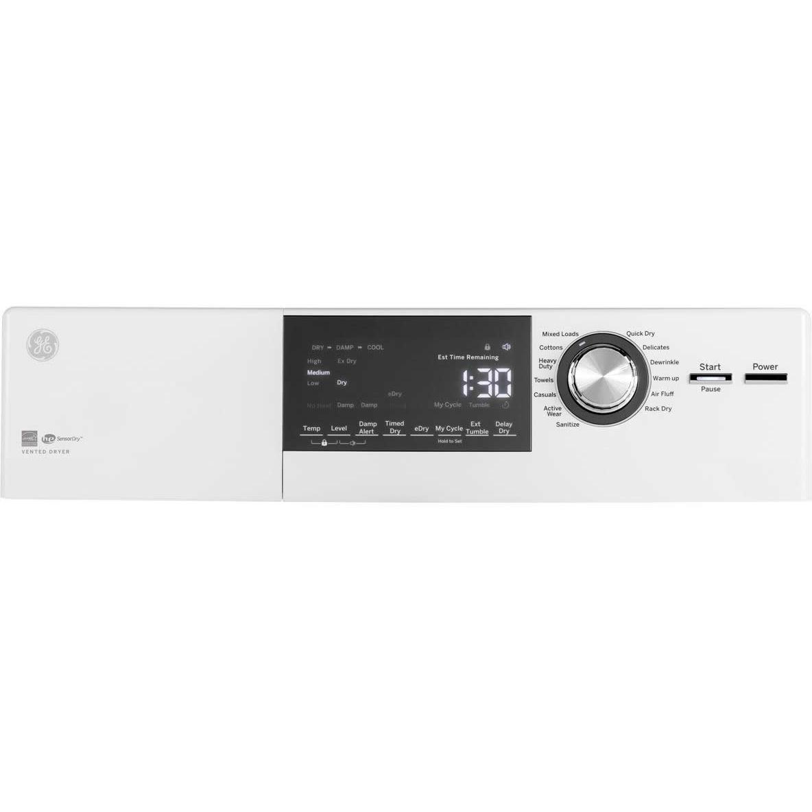  GE 4.1 cu. ft. Ventless Electric Dryer with Sensor Dry GFT14JSIMWW IMAGE 3
