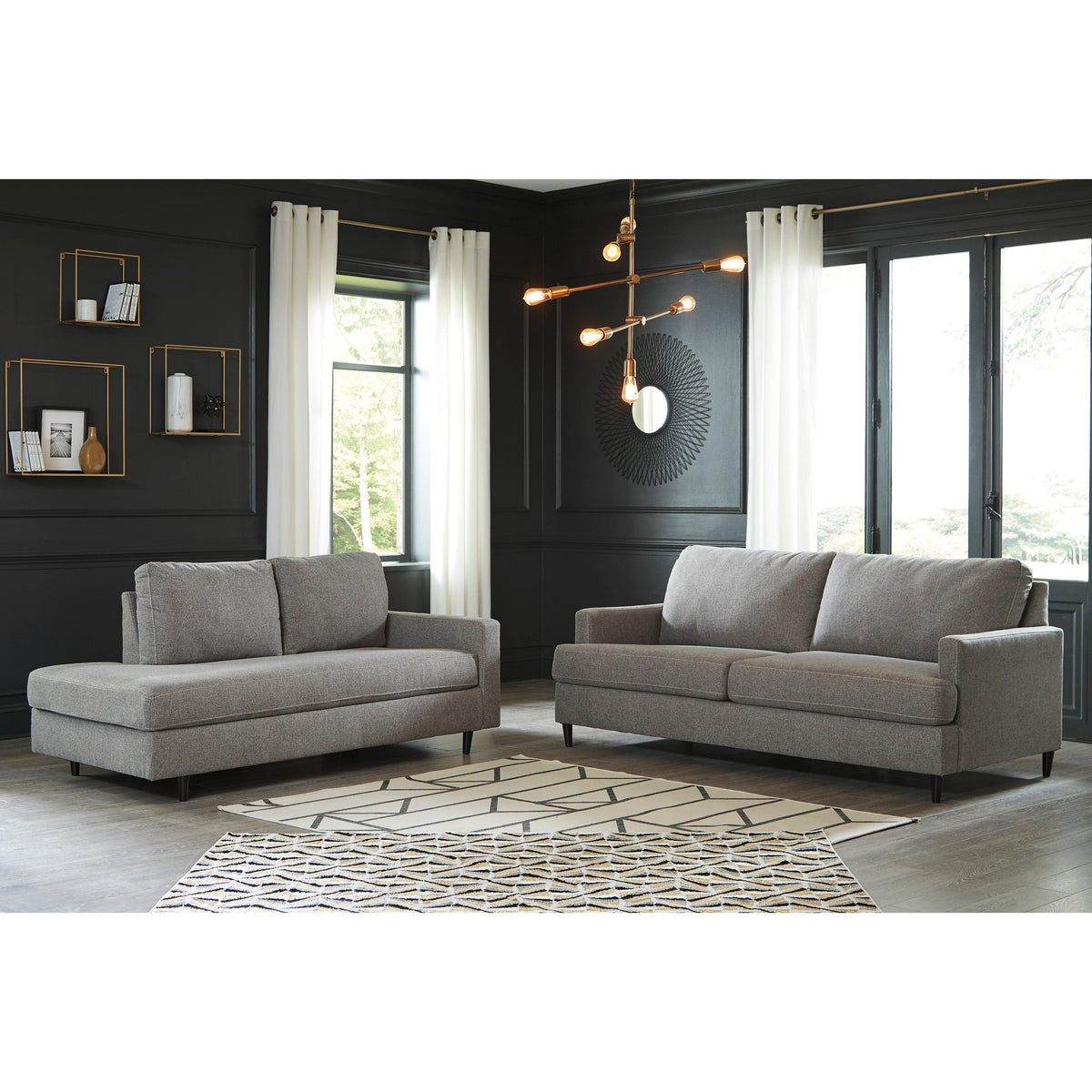  Ashley Lyman Fabric Chaise 9330317 IMAGE 6