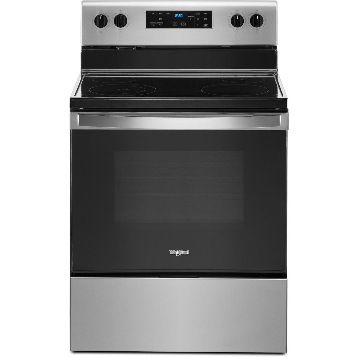  Whirlpool 30-inch Freestanding Electric Range with Frozen Bake™ Technology YWFE515S0JS IMAGE 1