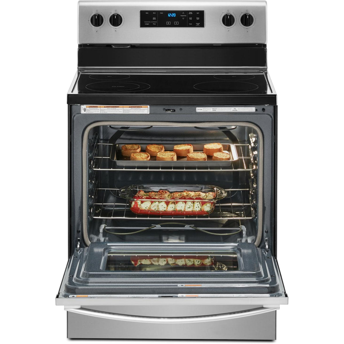  Whirlpool 30-inch Freestanding Electric Range with Frozen Bake™ Technology YWFE515S0JS IMAGE 5