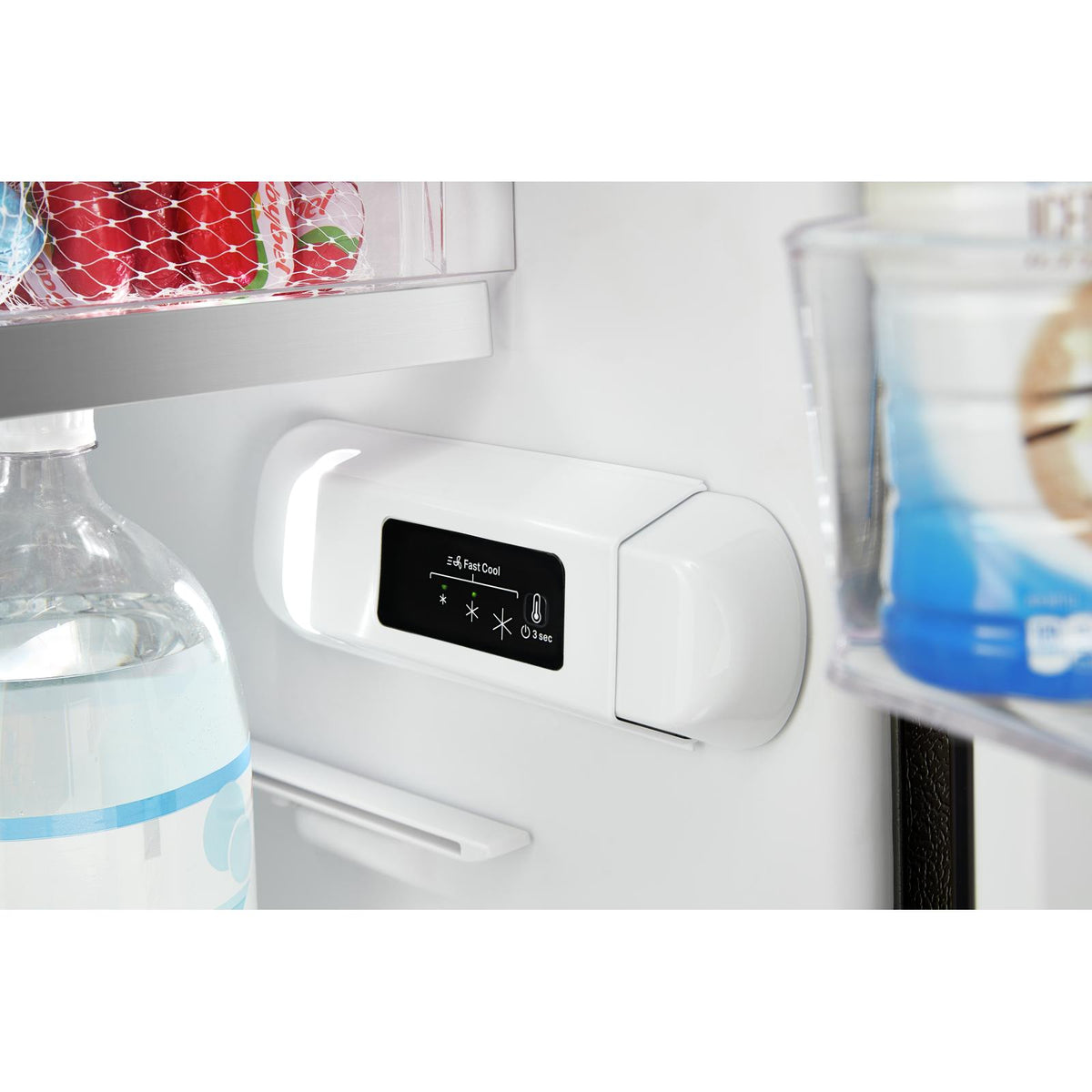  Whirlpool 24 3/8", 11.6 cu.ft. Top Freezer Freestanding Refrigerator with Freezer Temperature Controls WRT312CZJB IMAGE 6