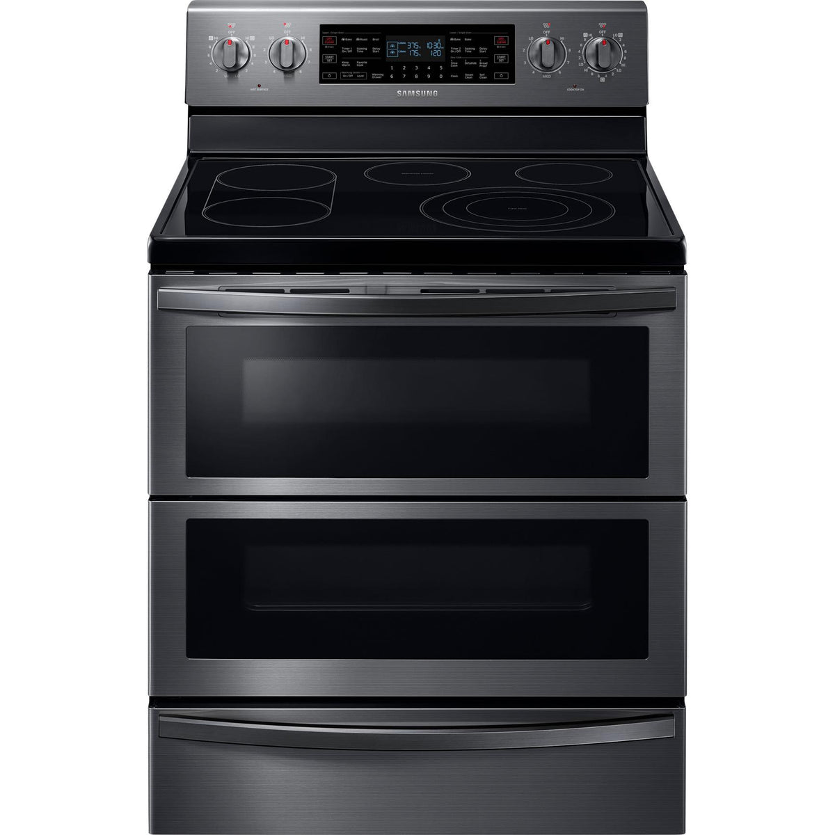  Samsung 30-inch Freestanding Electric Range with Flex Duo™ Oven NE59T7851WG/AA IMAGE 1