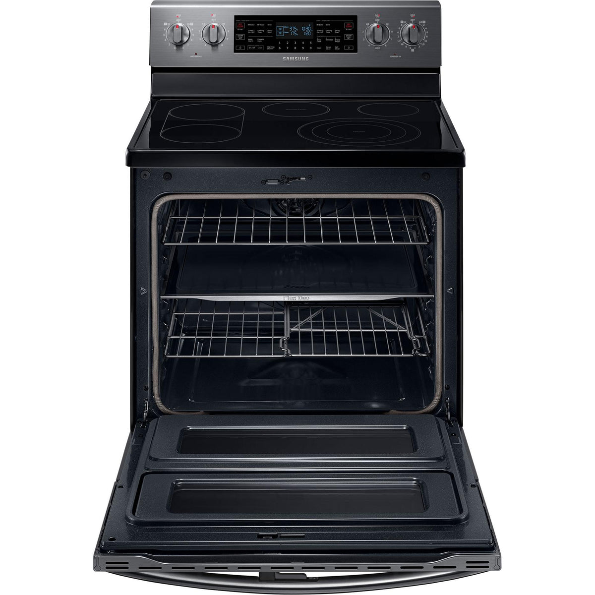  Samsung 30-inch Freestanding Electric Range with Flex Duo™ Oven NE59T7851WG/AA IMAGE 8