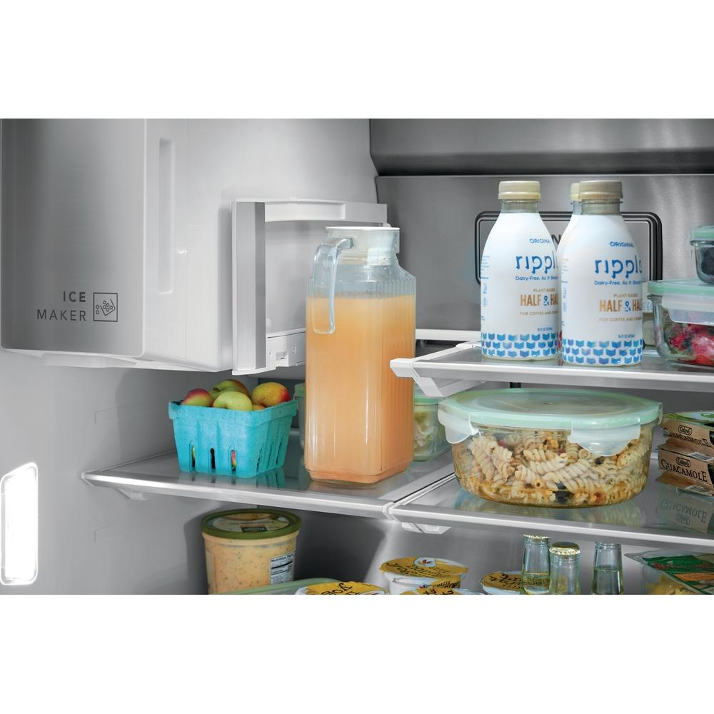  Frigidaire Professional 36-inch, 21.8 cu.ft. Counter-Depth French 4-Door Refrigerator with External Water and Ice System PRMC2285AF IMAGE 12