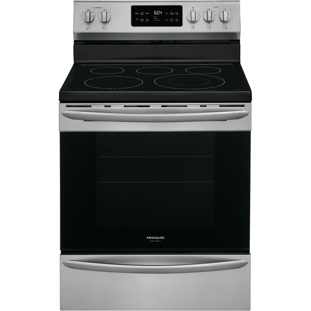  Frigidaire Gallery 30-inch Freestanding Electric Range with Even Baking Technology GCRE302CAF IMAGE 1