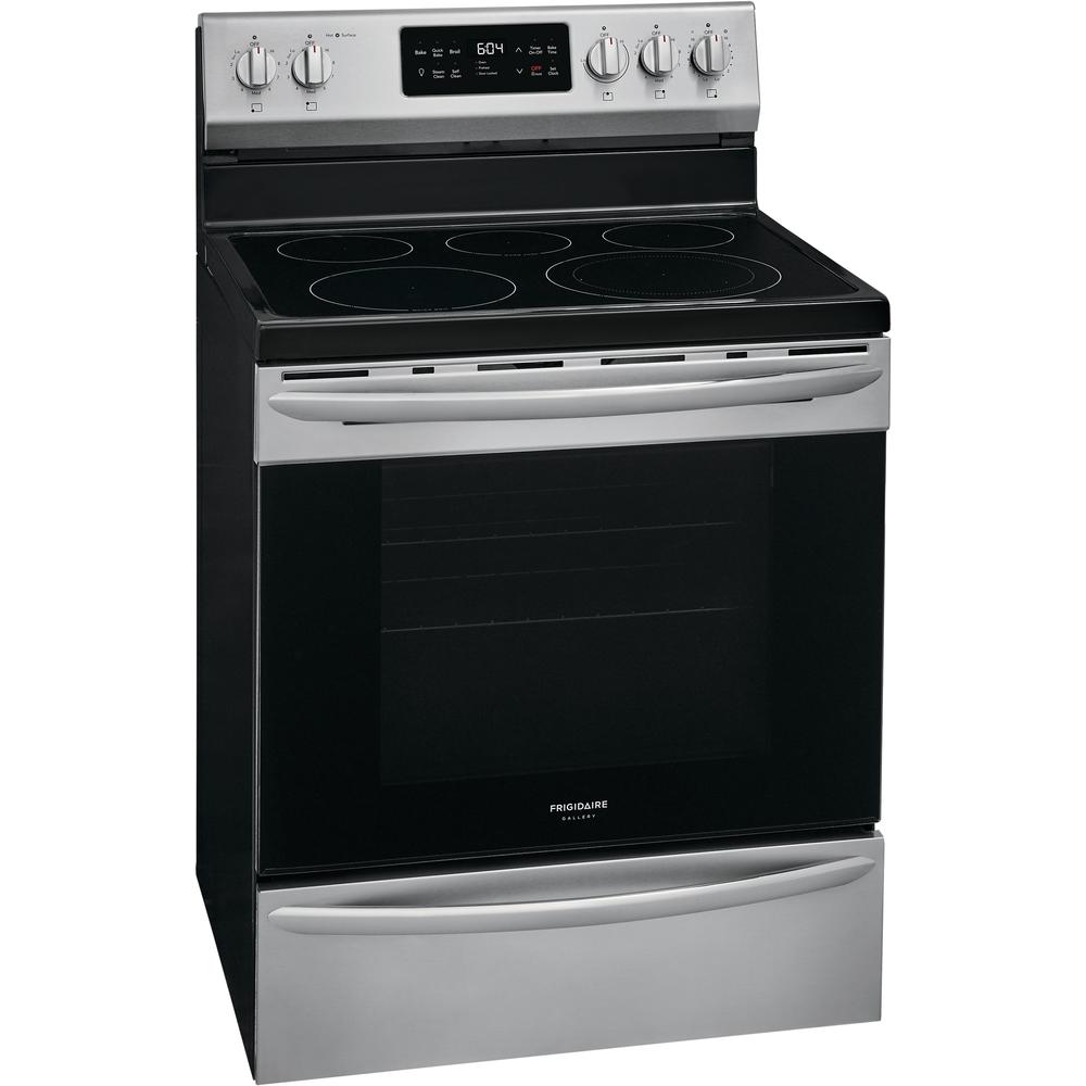  Frigidaire Gallery 30-inch Freestanding Electric Range with Even Baking Technology GCRE302CAF IMAGE 2
