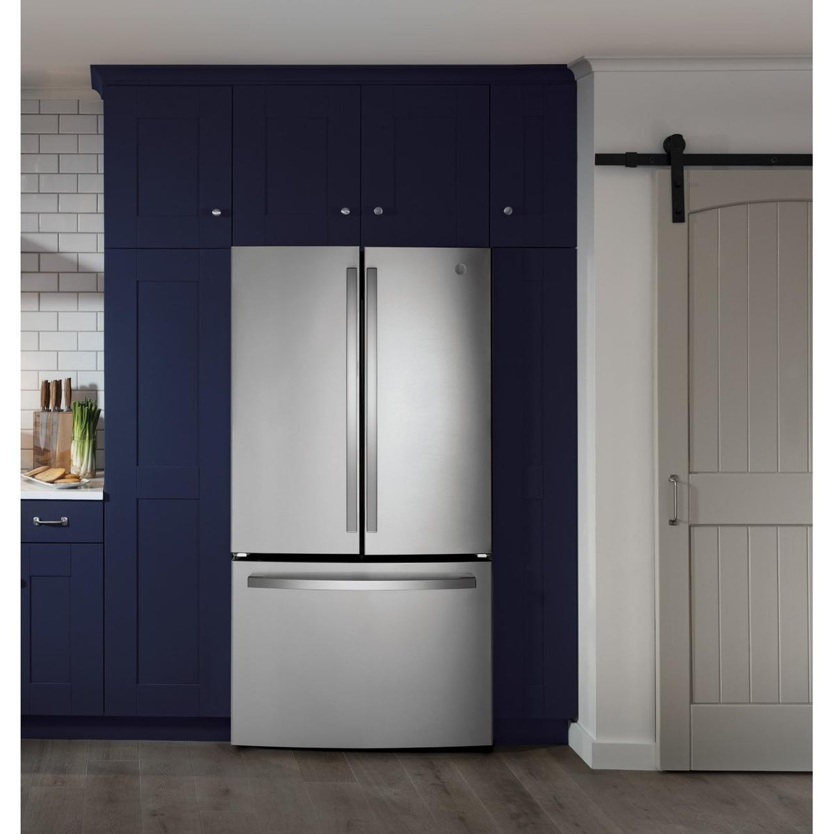  GE 36-inch French 3-Door Refrigerator with Internal Water Dispenser GNE27JYMFS IMAGE 10