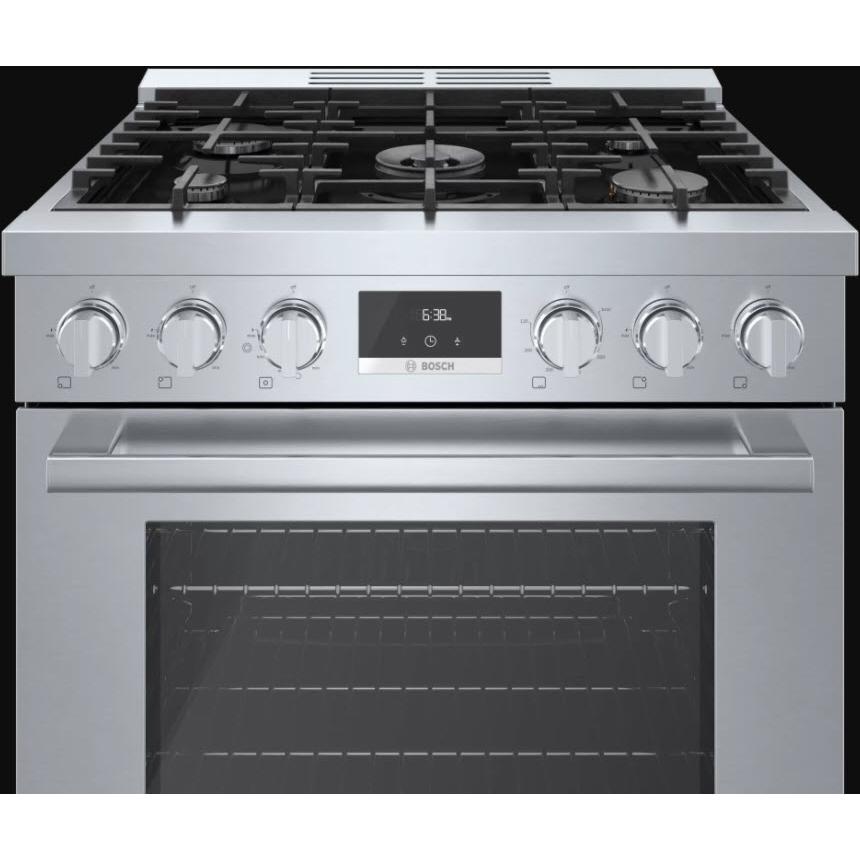  Bosch 30-inch Freestanding Gas Range with Convection Technology HGS8055UC IMAGE 10
