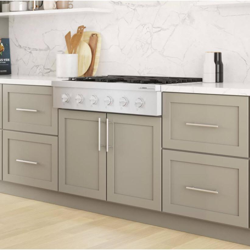  Bosch 36-inch Built-in Gas Rangetop with OptiSim® Burner RGM8658UC IMAGE 17